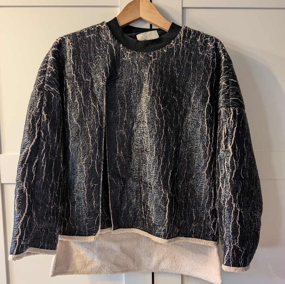 3.1 Phillip Lim fleece lined sweater